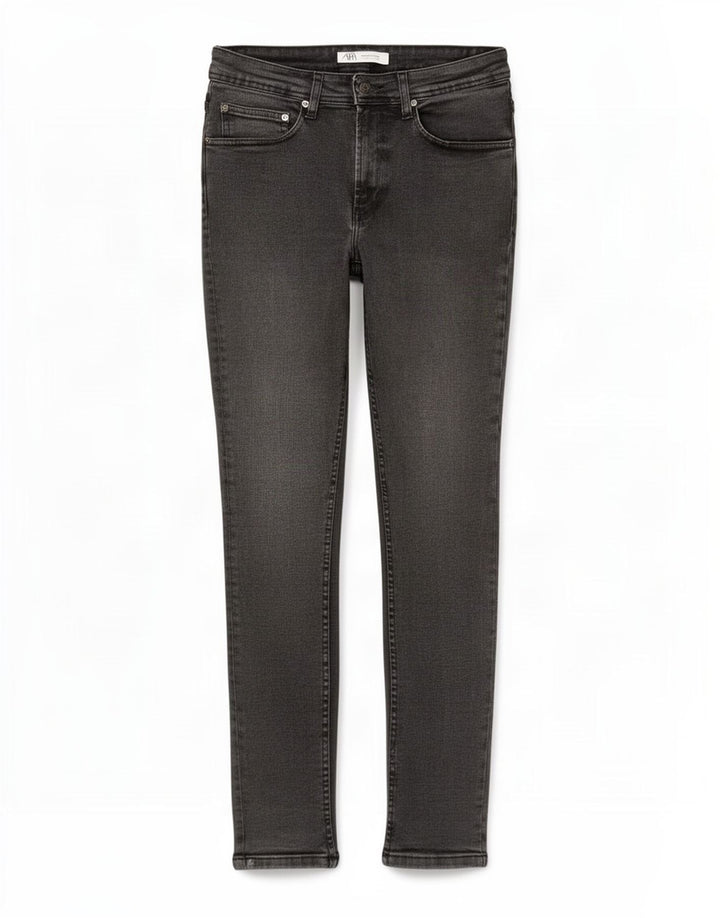 Jeans slim da uomo Zara EU 38 Small W30 L30 Grigio