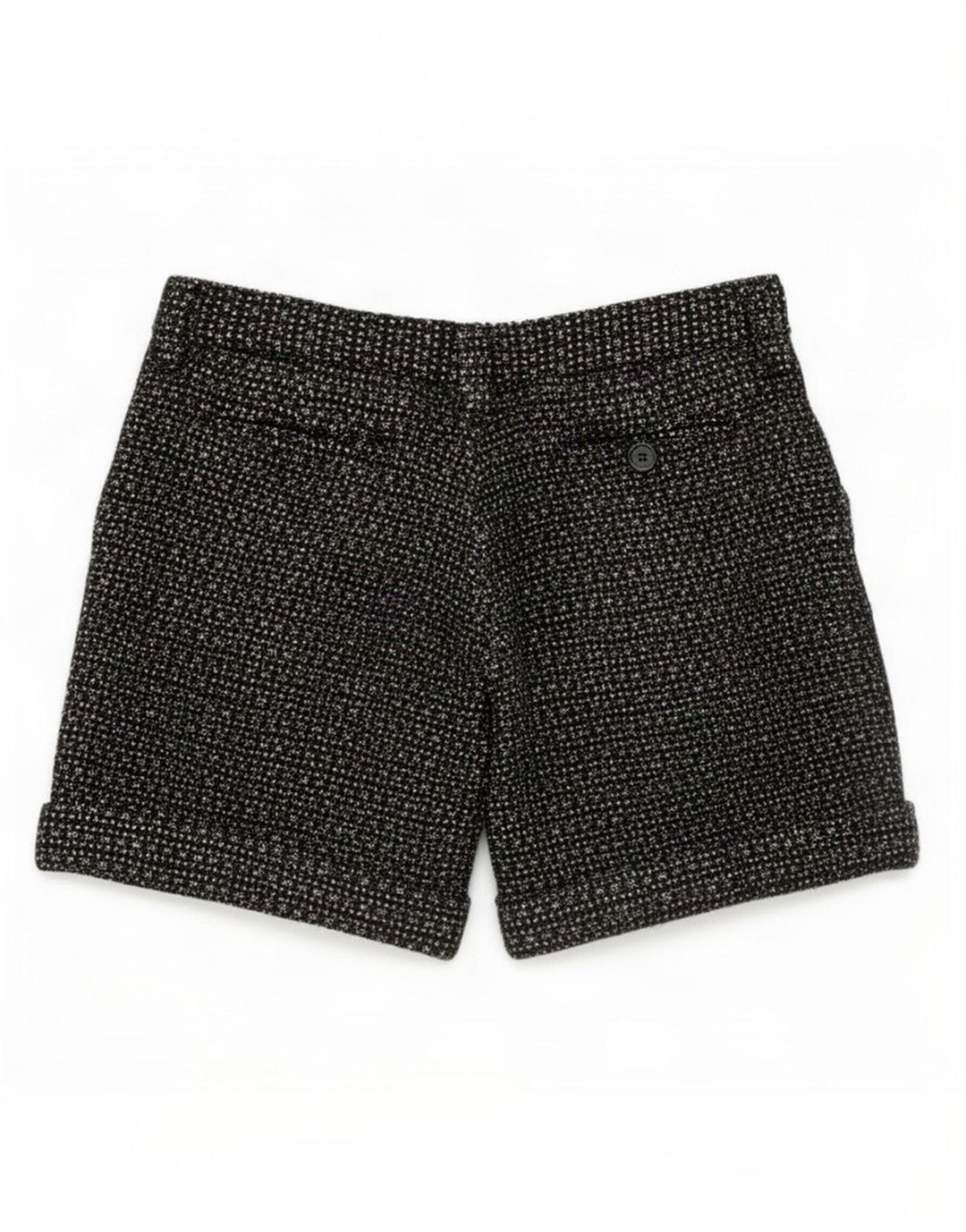 Pantaloncini casual da donna Dolce & Gabbana IT 40 piccoli W26 neri screziati