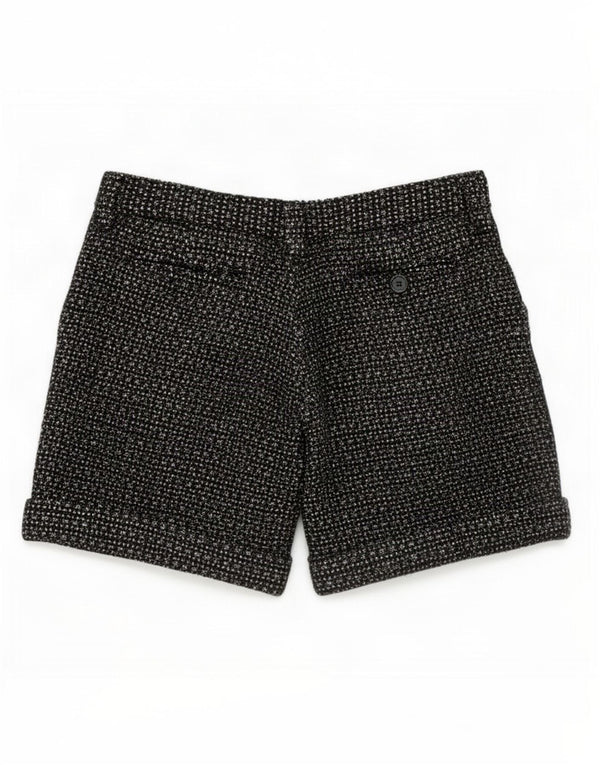 Pantaloncini casual da donna Dolce & Gabbana IT 40 piccoli W26 neri screziati