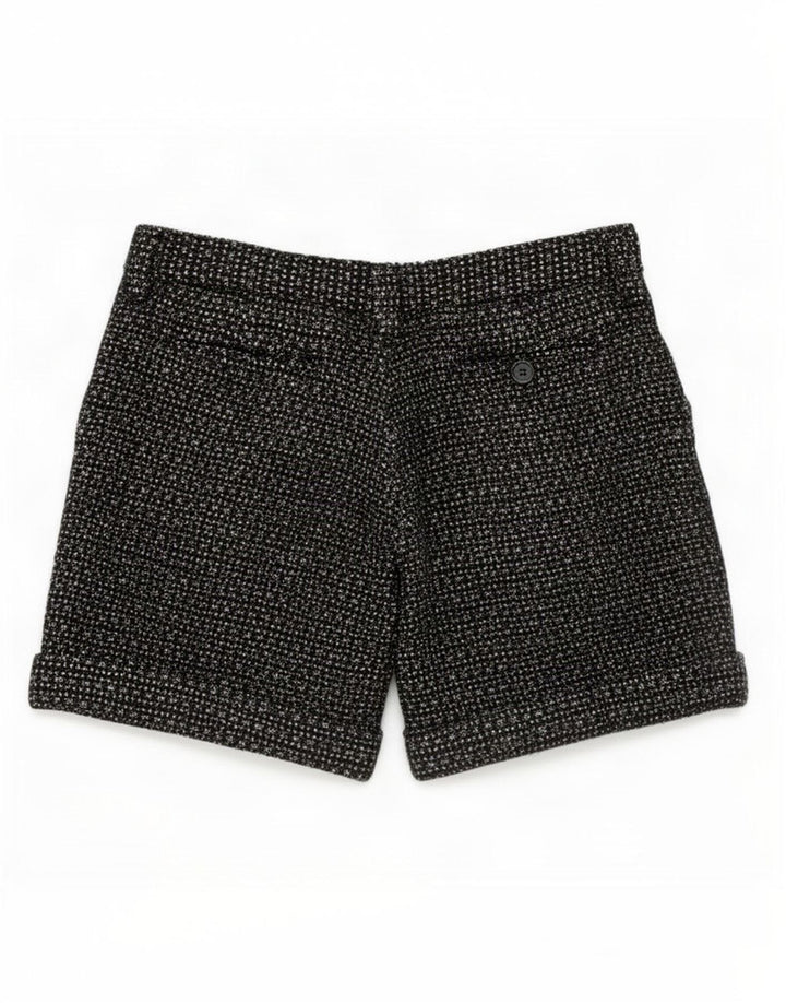 Pantaloncini casual da donna Dolce & Gabbana IT 40 piccoli W26 neri screziati