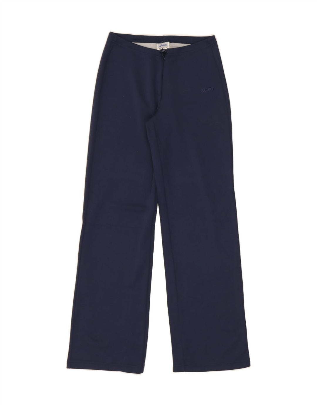 ASICS Womens Tracksuit Trousers UK 12 Medium  Navy Blue Polyamide Vintage Asics and Second-Hand Asics from Messina Hembry 