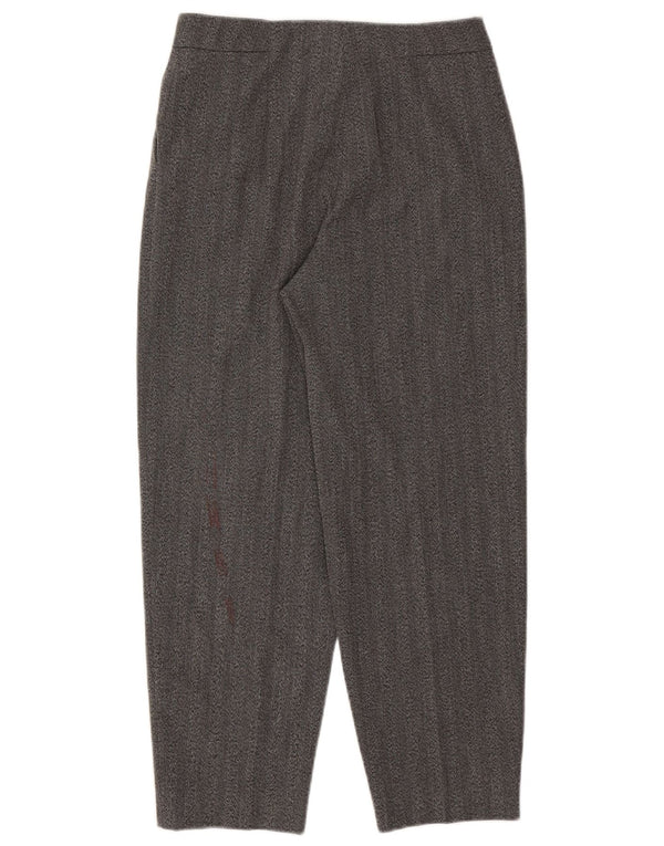 Pantaloni casual a vita alta da donna Whistles UK 10 Small W27 L26 Grigio