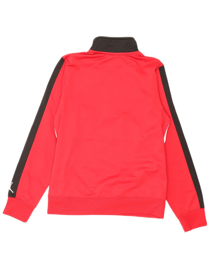Felpa con grafica Jordan per ragazzi, 12-13 anni, grande, color block rosso