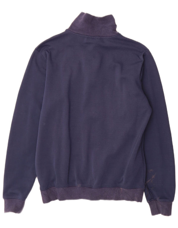 Giacca sportiva da uomo Adidas, giacca media, blu navy, in poliestere