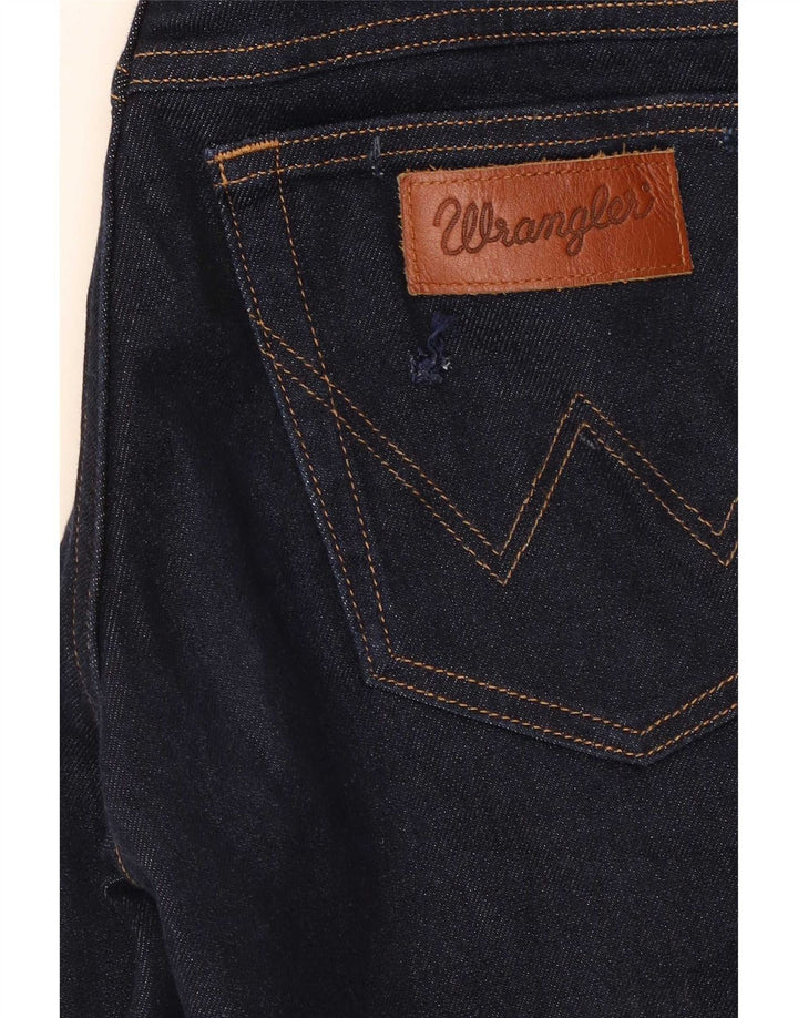 Jeans Wrangler Texas Slim da donna W29 L32 cotone blu navy