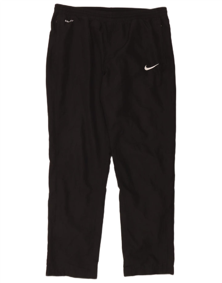 Pantaloni da tuta Nike Dri Fit da uomo, grandi, in poliestere nero