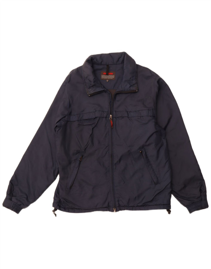 Giacca a vento da uomo INVICTA UK 40 Large in nylon blu navy