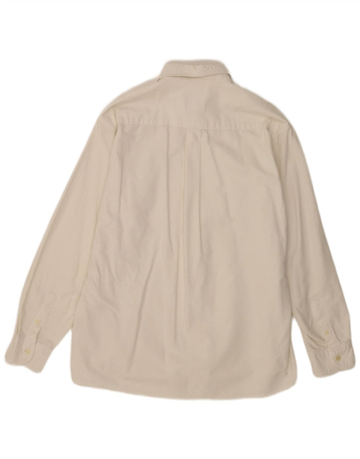 Camicia da uomo Rifle XL in cotone bianco