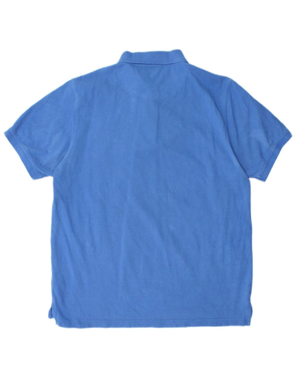 PIERRE CARDIN Polo da uomo vestibilità regolare XL in cotone blu