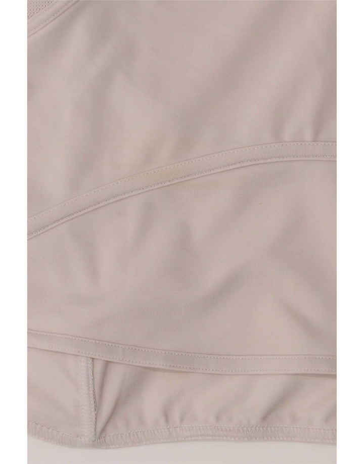 Canotta grafica Adidas Stella McCartney da donna IT 40 piccola bianca