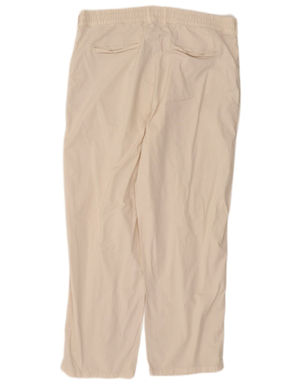 Pantaloni chino dritti da uomo Zara XL W34 L29 cotone bianco