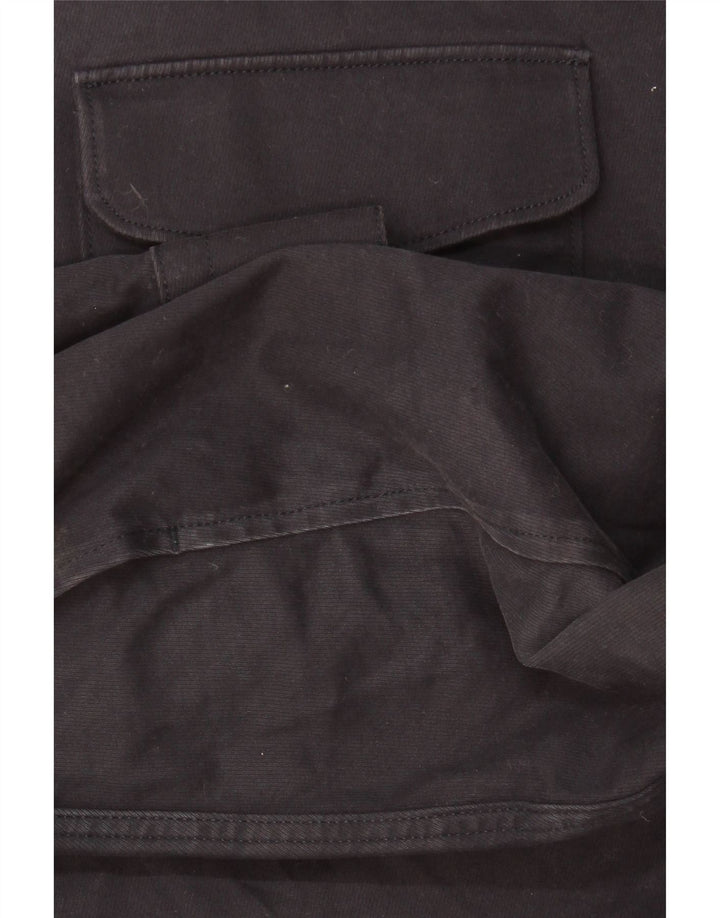 Camicia da uomo Reiss Large in cotone blu navy