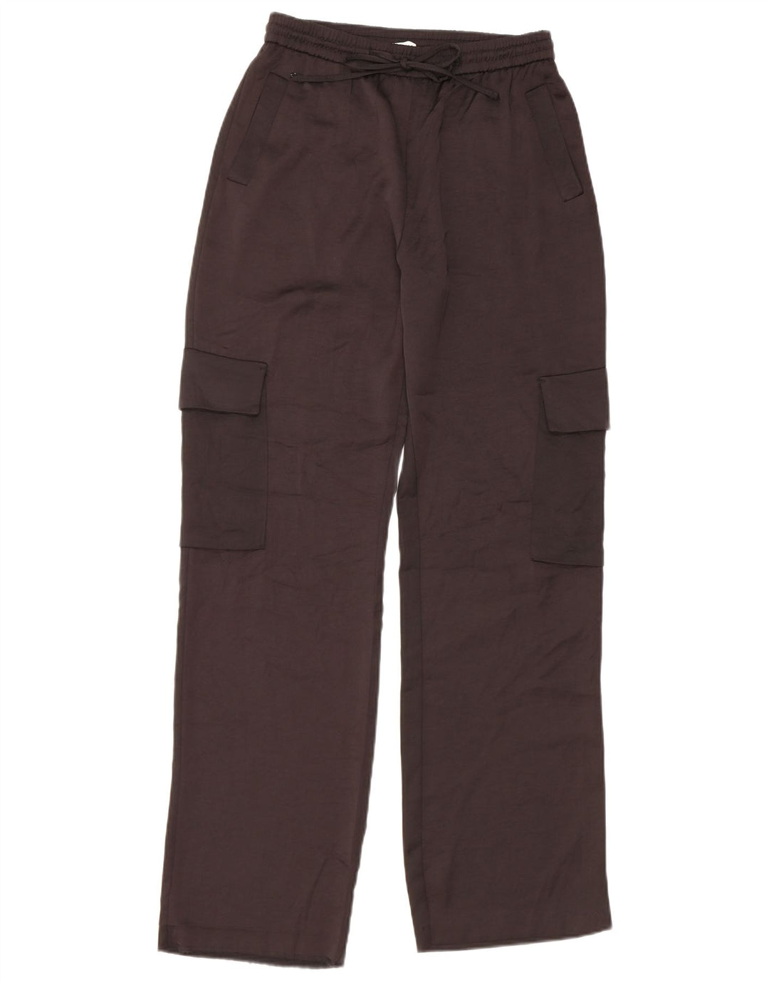 Pantaloni cargo dritti da donna Zara piccoli W27 L31 neri