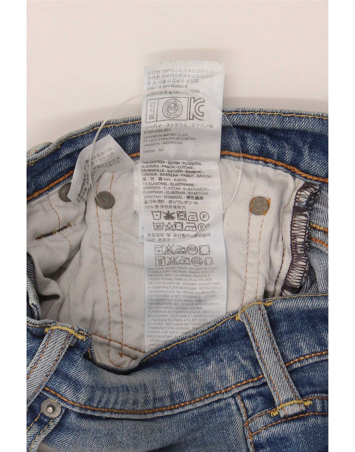 Levi's Jeans 511 slim da uomo W33 L27 Blu Cotone