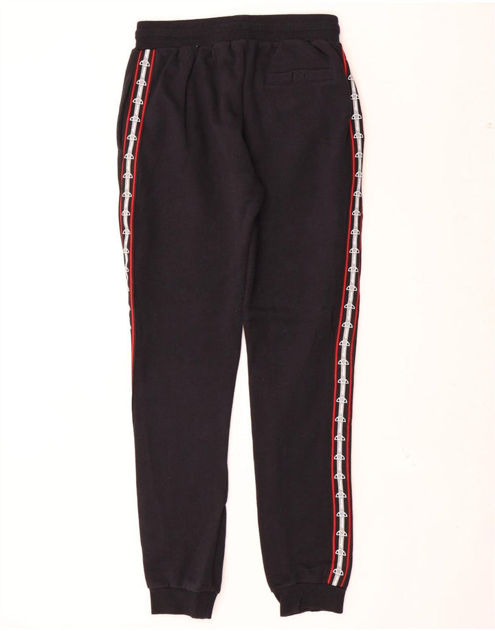 Pantaloni da tuta con grafica da uomo Ellesse Joggers medio cotone nero