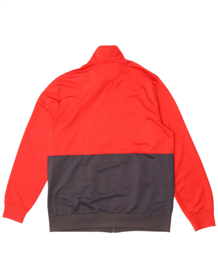 Giacca da tuta da uomo Lotto 2XL Rosso Colorblock