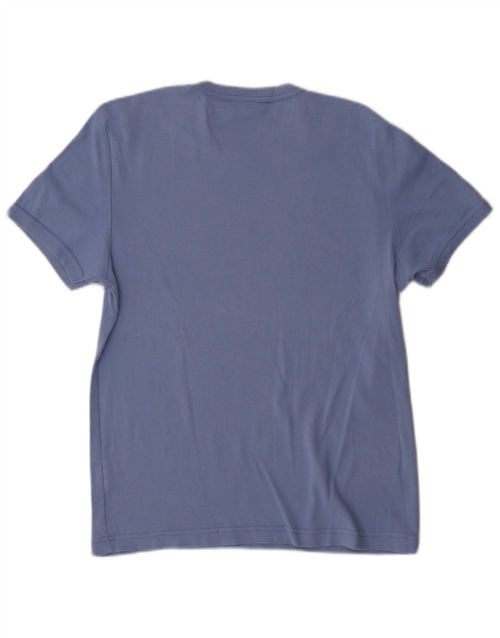 Maglietta da donna Lee Top grande in cotone blu