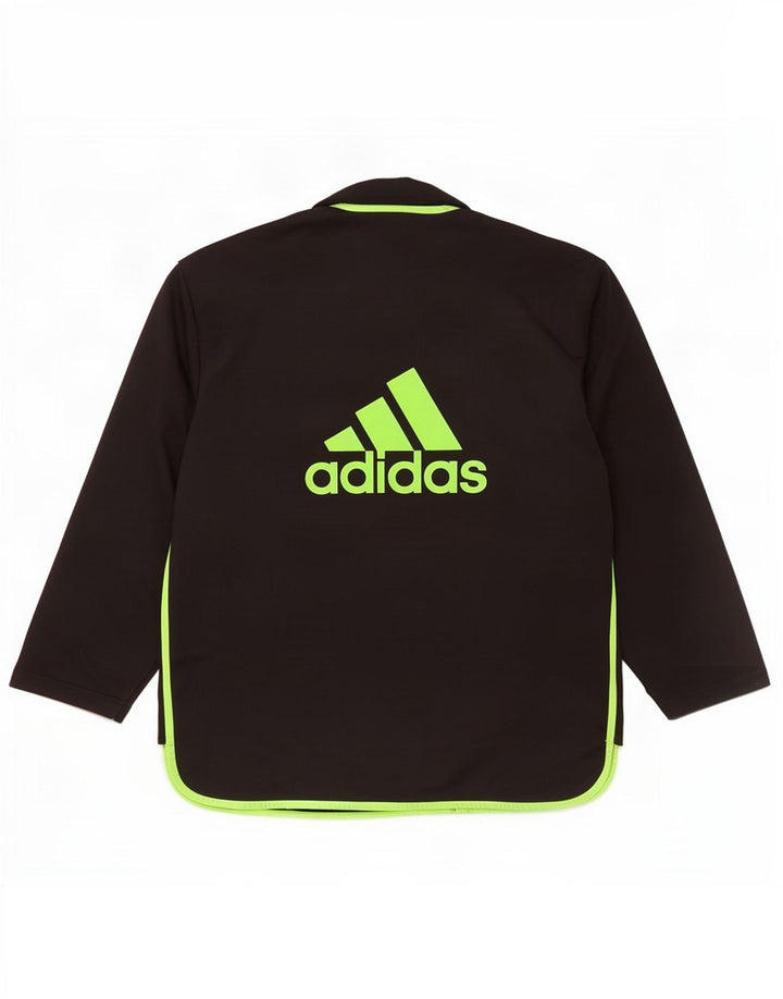 Giacca da ginnastica grafica da uomo Adidas Medium nera