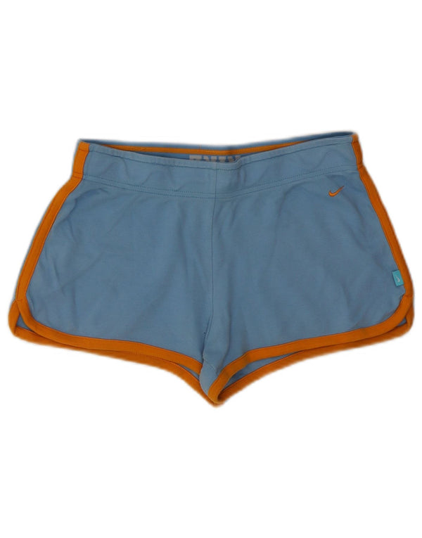 Pantaloncini sportivi Nike da donna UK 10 piccoli in cotone blu