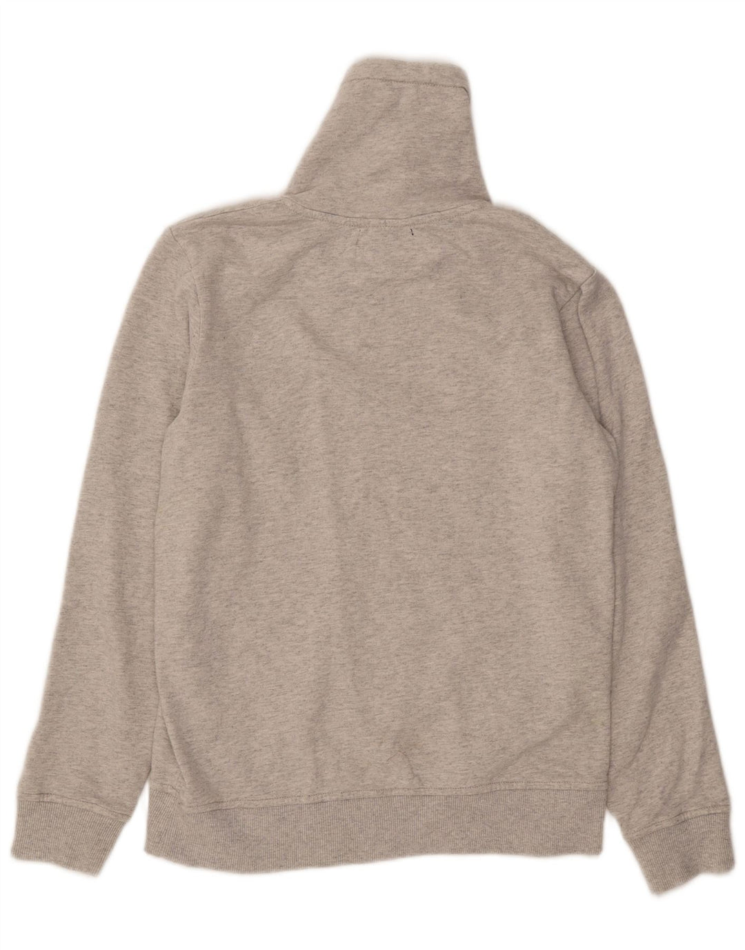 Maglione con cappuccio grafico da uomo Jack & Jones in cotone grigio medio