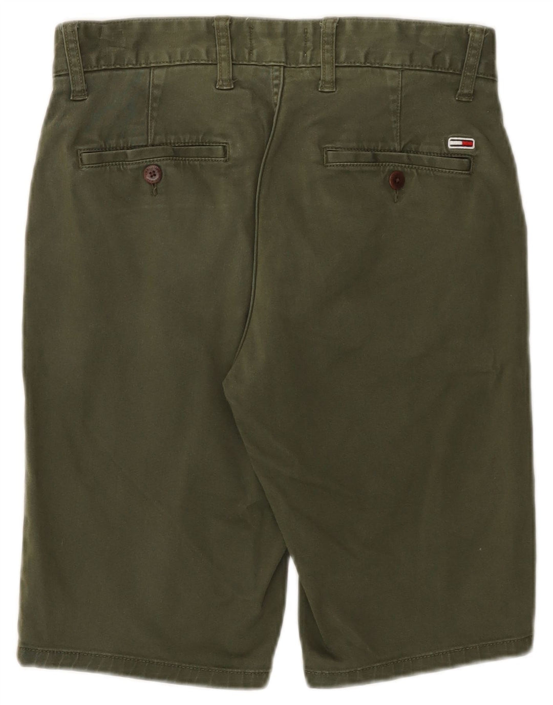 TOMMY HILFIGER Pantaloncini chino da donna W28 cotone kaki medio