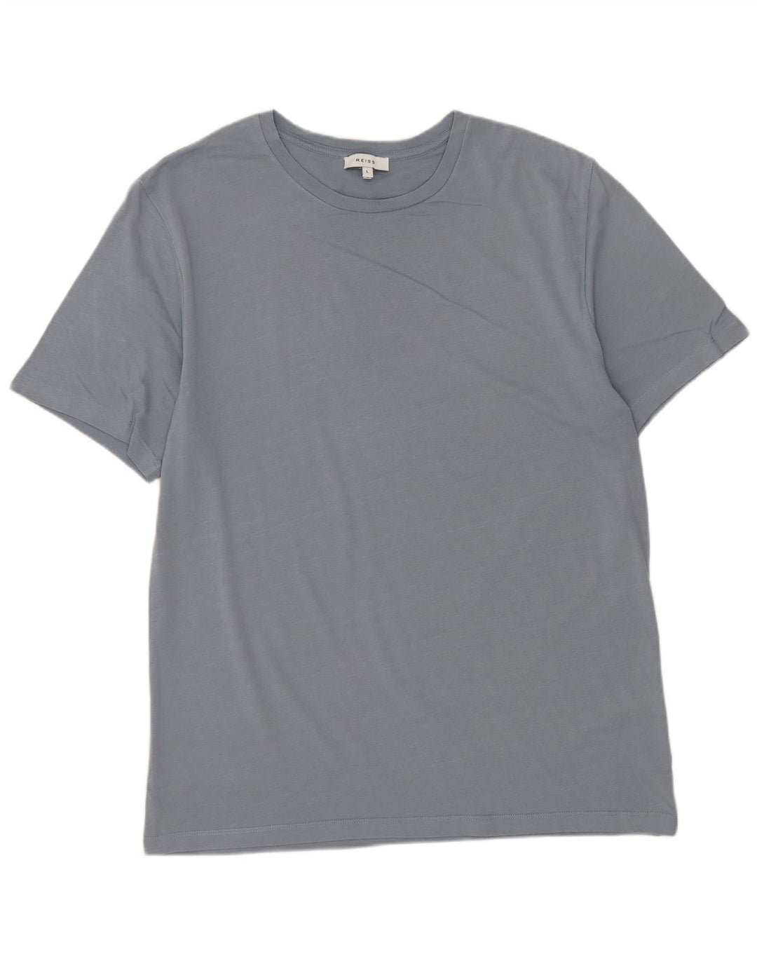 T-shirt da uomo Reiss Top Large in cotone blu