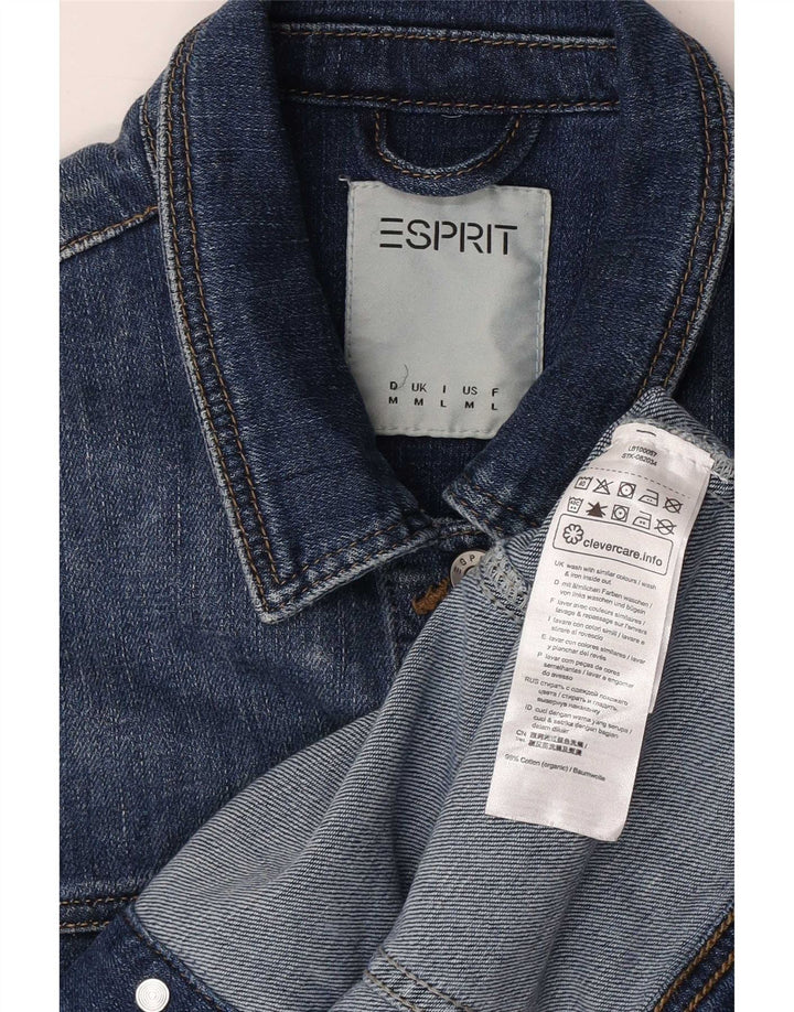 Giacca in denim da donna Esprit UK 12 Cotone blu medio