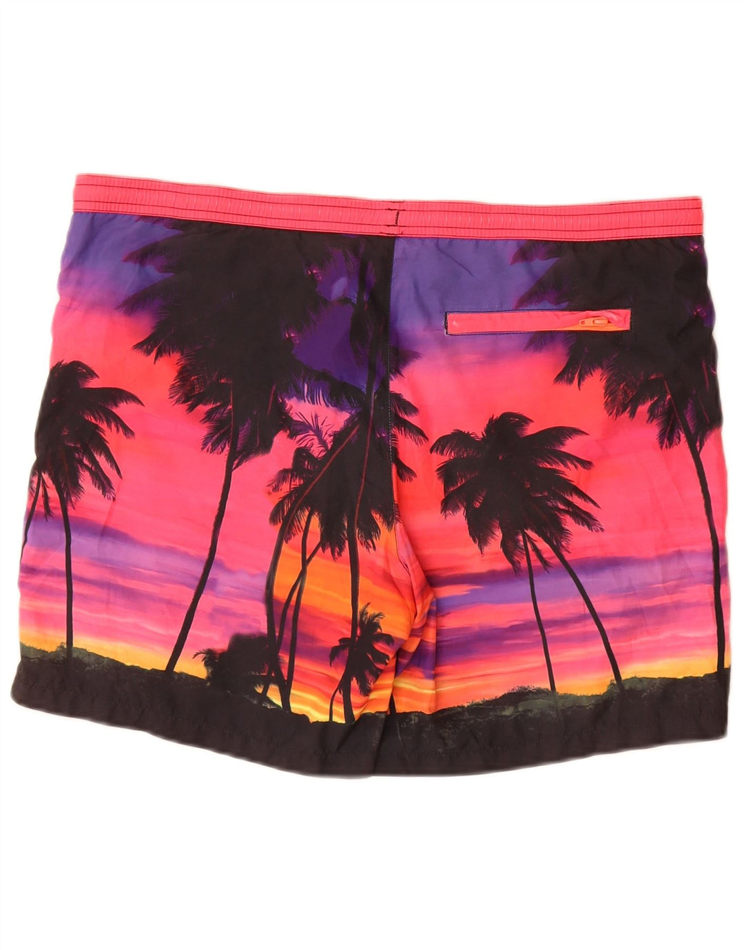 Pantaloncini da bagno da uomo SUNDEK piccoli hawaiani in poliestere multicolore