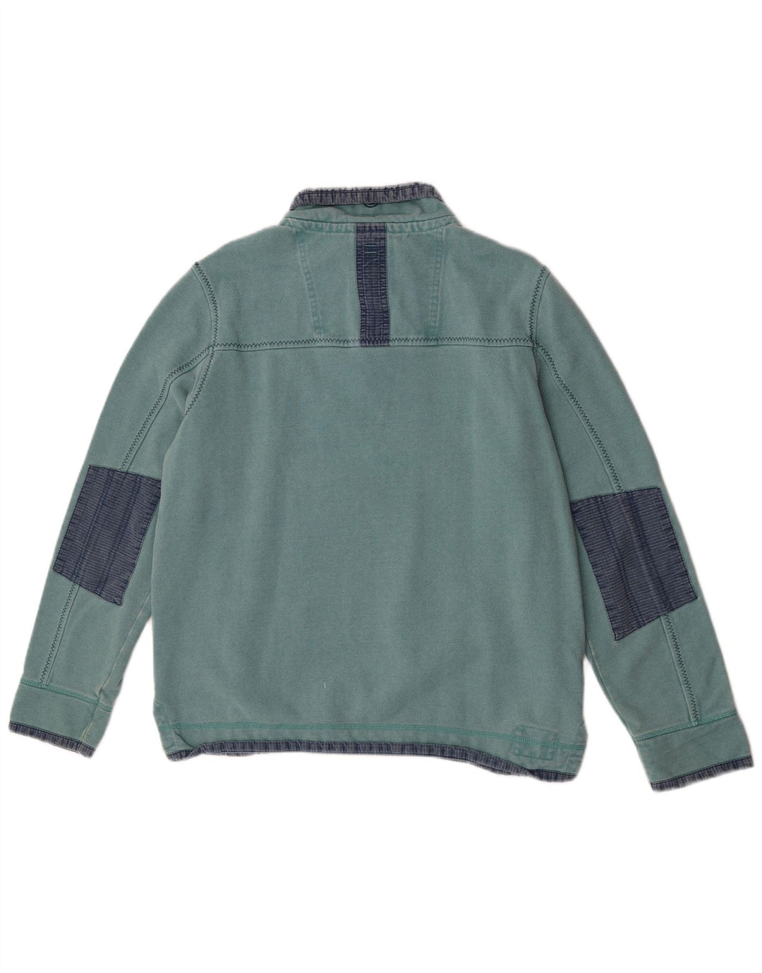 Fat Face Uomo The Airlie Felpa Maglione Colore verde medio