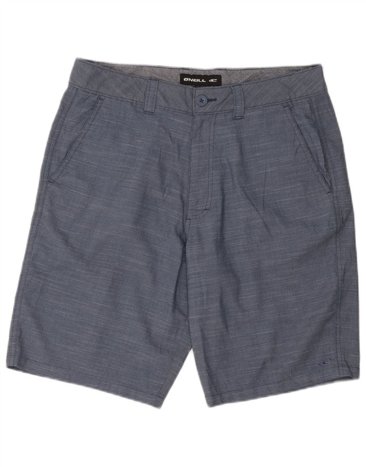Pantaloncini chino da uomo O'Neill W32 poliestere screziato blu medio