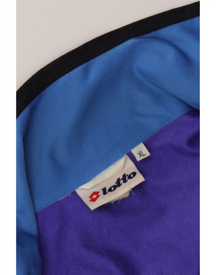 Giacca da tuta da uomo Lotto XL viola color block