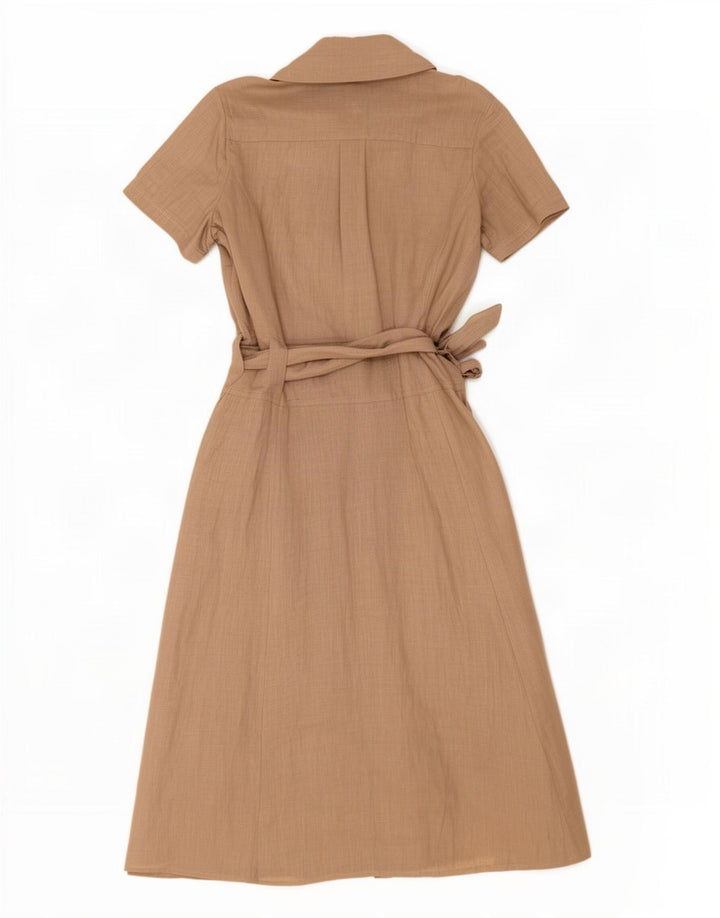 Abito avvolgente da donna Fenn Wright Manson UK 10 piccolo marrone