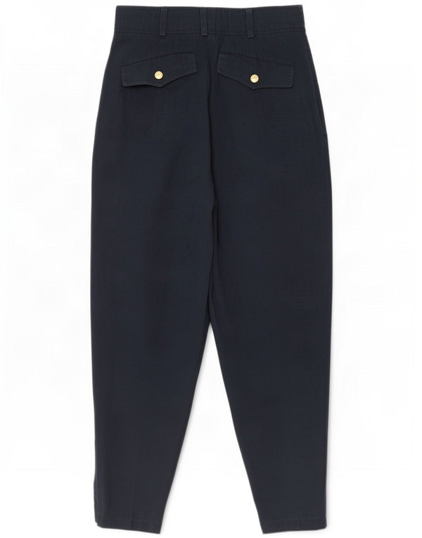 Pantaloni casual a vita alta da donna Mondi EU 38 Medium W25 L27 Blu Navy