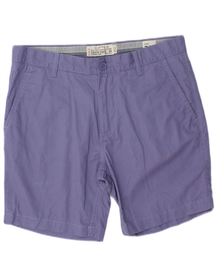 Pantaloncini chino da uomo FAT FACE W32 cotone viola medio