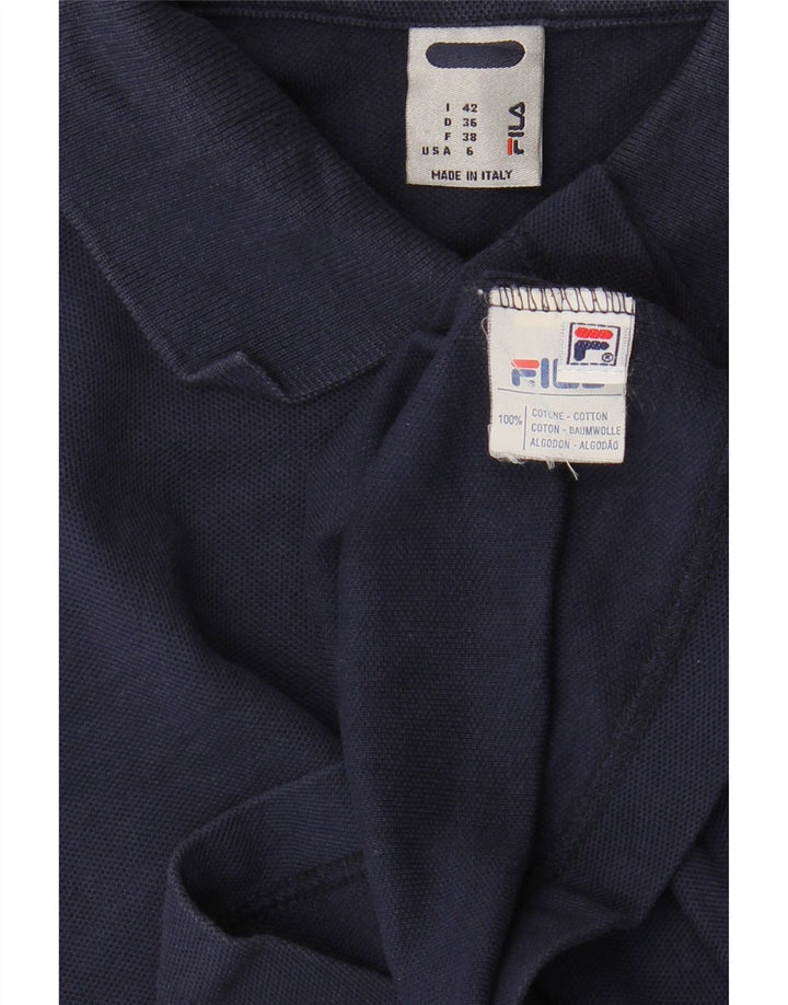 Polo Donna FILA IT 42 Medio Blu Navy Cotone