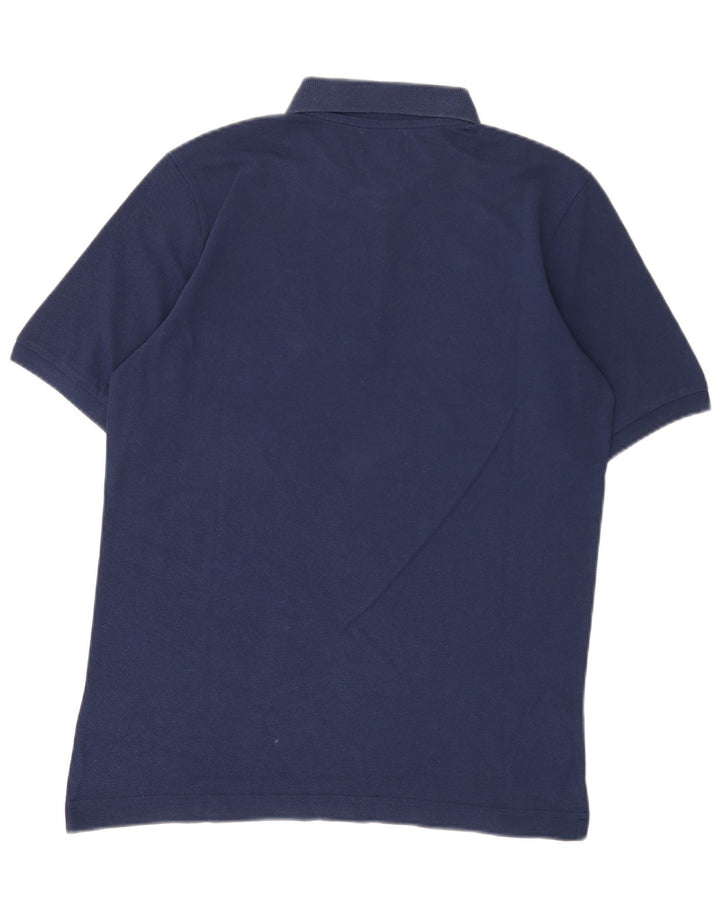 Polo KAPPA da uomo in cotone medio blu navy