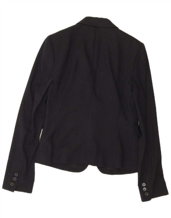 Giacca Blazer da Donna a 1 Bottone Joseph IT 38 XS Lana Vergine Nera