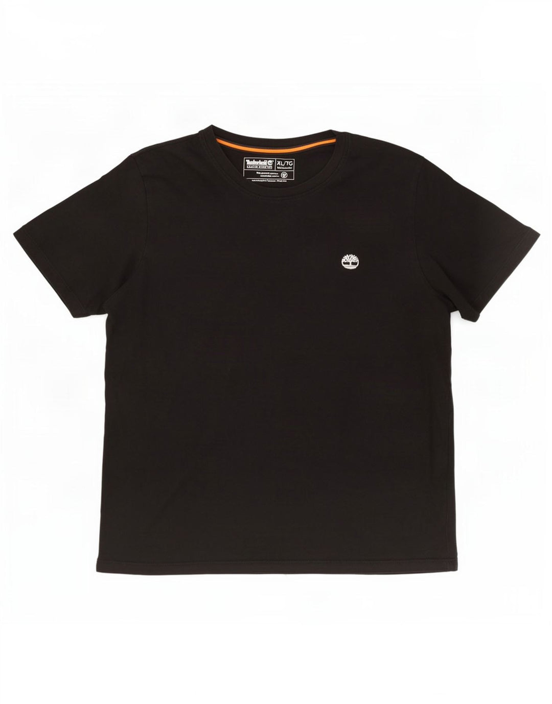 T-shirt Timberland da donna vestibilità regolare XL XL in cotone nero