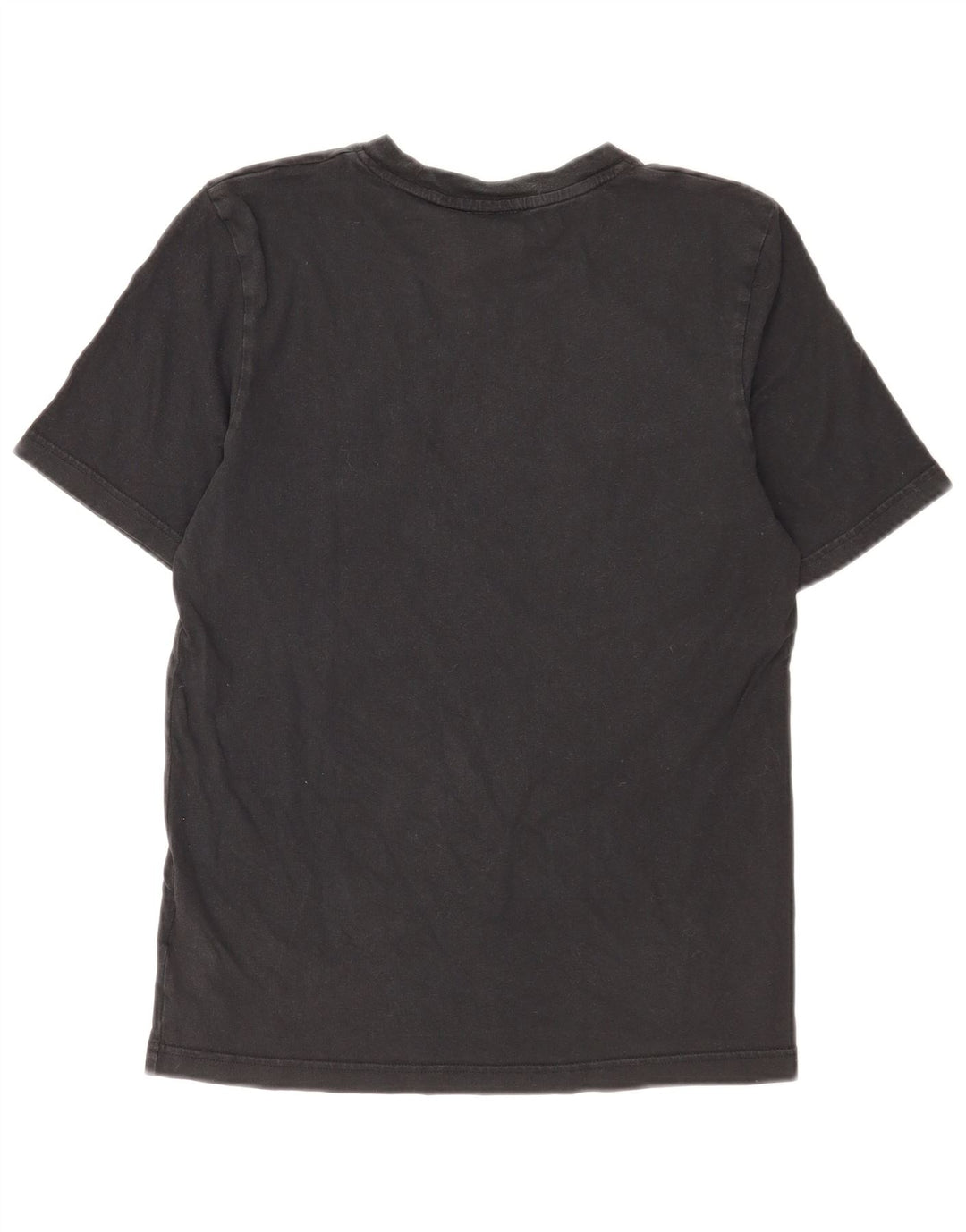 T-shirt grafica da uomo Adidas Top piccola in cotone nero