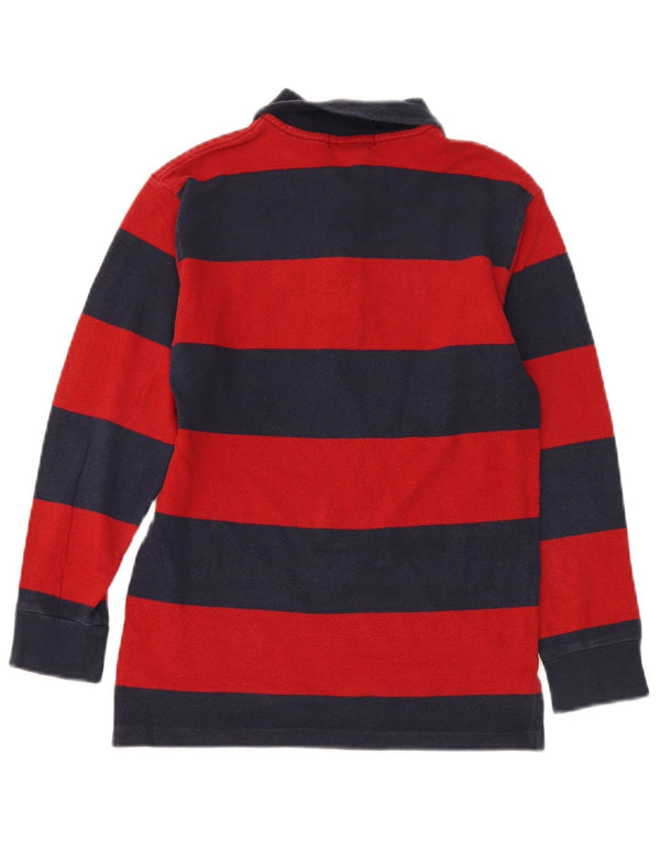 Polo Ralph Lauren da bambino a maniche lunghe, 7-8 anni, piccola a righe rosse