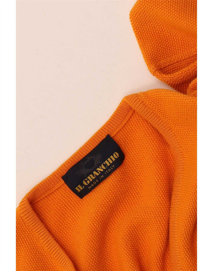 Maglione da uomo con scollo a V Il Granchio Arancione medio