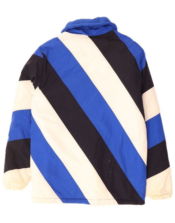 Giacca imbottita da uomo Ellesse UK 38 Poliestere color block blu medio