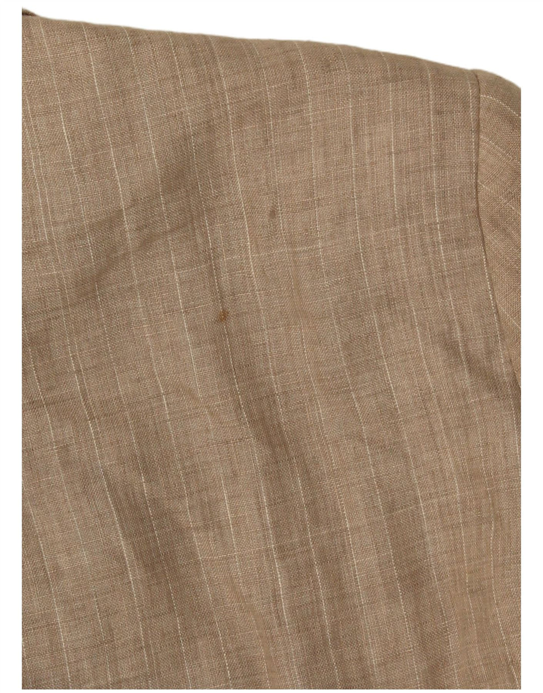 Giacca blazer da donna a 1 bottone Zara UK 18 XL Poliestere gessato beige