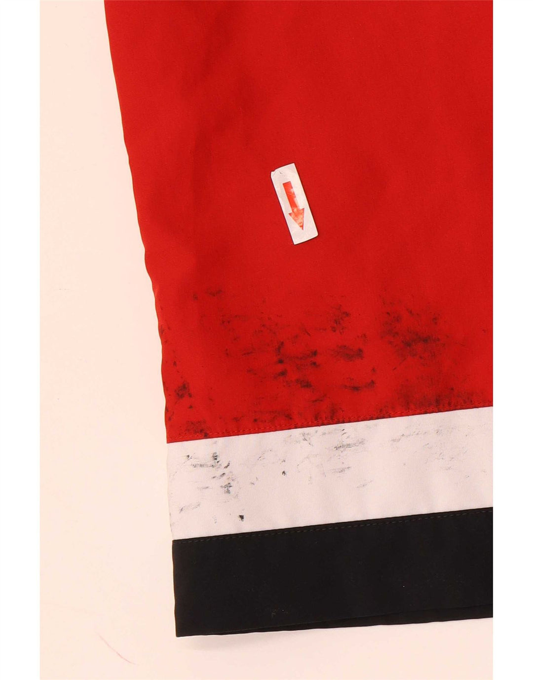 Giacca da tuta da uomo Adidas TSV Loccum piccola rossa in poliestere color block