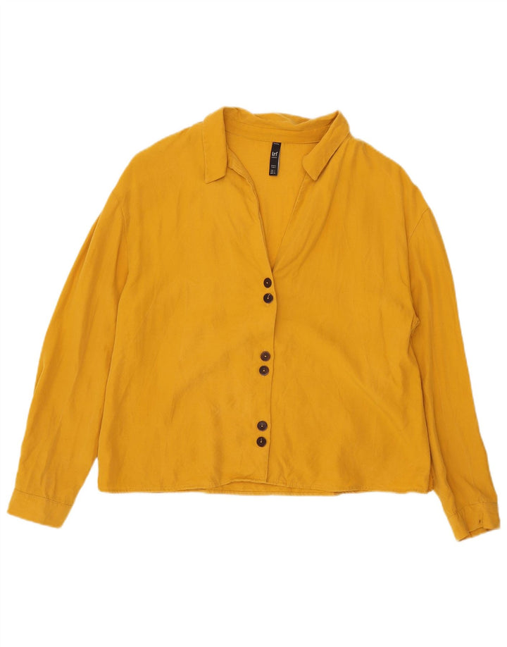 Maglia Zara Trafaluc da donna UK 16 grande gialla