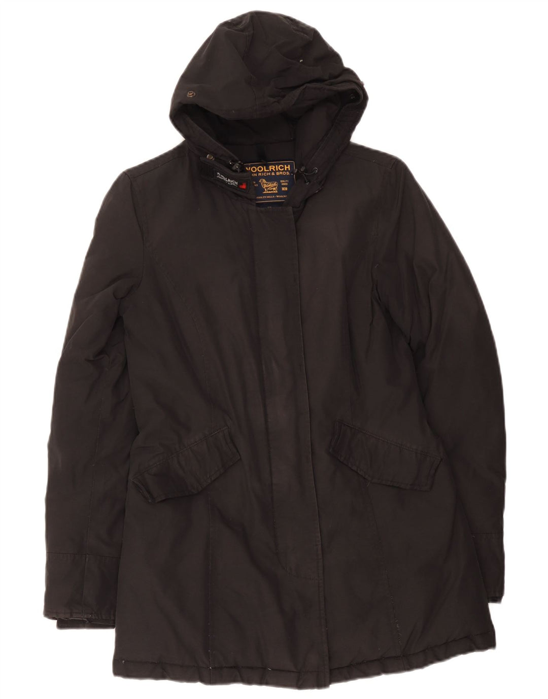 Giacca Parka con cappuccio da donna Woolrich UK 6 XS Nera