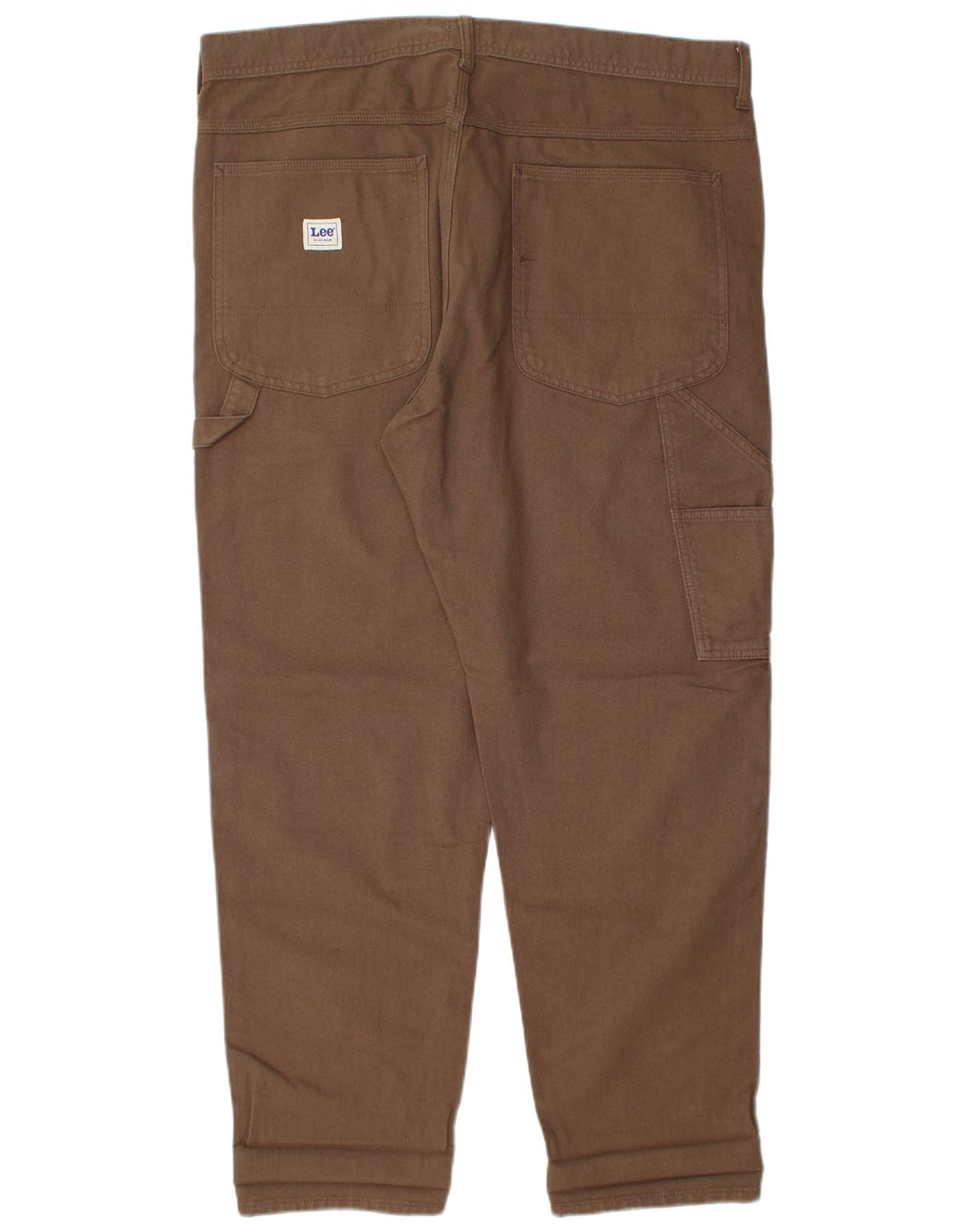 Pantaloni cargo affusolati Lee Carpenter da uomo W36 L30 in cotone marrone