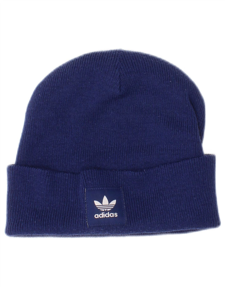 Cappello Beanie da uomo Adidas Taglia unica Blu acrilico