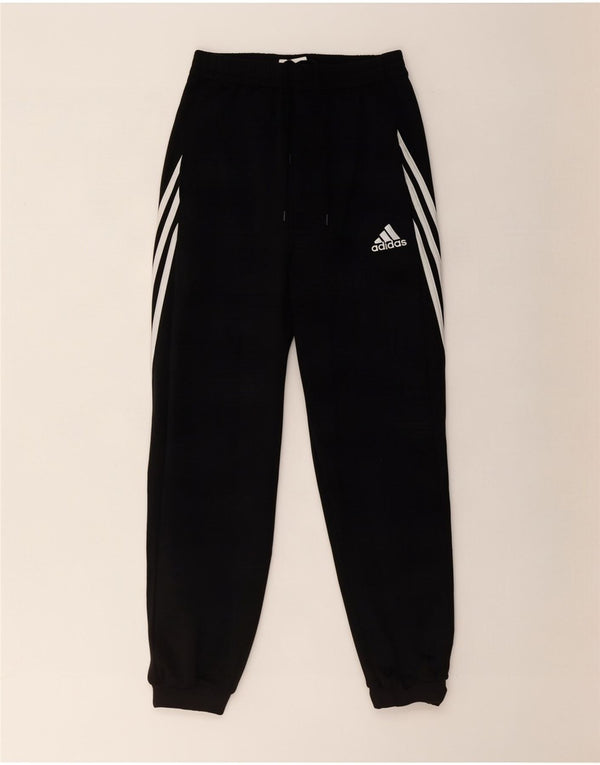 Pantaloni da tuta da uomo Adidas Joggers medio poliestere nero