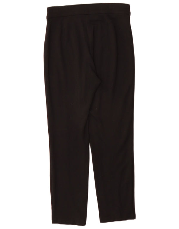 Pantaloni slim da donna Marks & Spencer UK 10 Small W28 L27 Viscosa nera